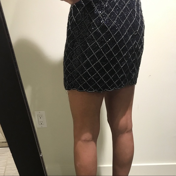 Sequin Short Skirt - Picture 3 of 3